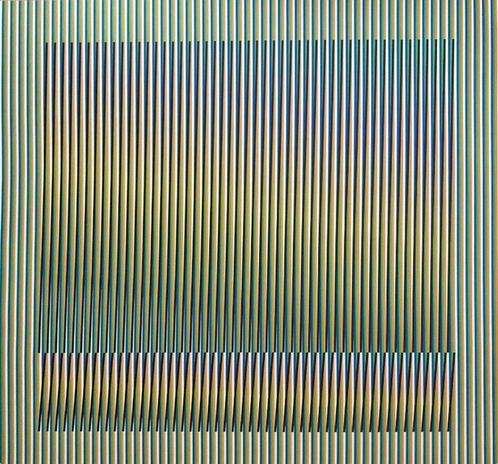 Carlos Cruz-Diez (1923-2019) - Induction chromatique -, Antiek en Kunst, Antiek | Overige Antiek