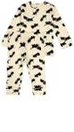 HEMA Baby Pyjama Rib Katoen/stretch Takkie Wit