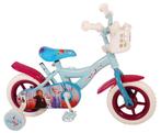 Disney Frozen 2 meisjesfiets 10 inch blauw/paars