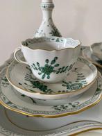 Meissen - Theeservies (9) - Indian flowers - Porselein