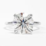 Ring - 14 karaat Witgoud - 2.01ct. tw. Diamant (Lab-grown) -, Handtassen en Accessoires, Ringen, Nieuw