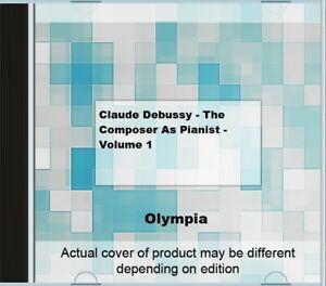 Claude Debussy - The Composer As Pianist - Volume 1 CD, CD & DVD, CD | Autres CD, Envoi