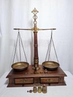 Administratie der Posterijen - Balans of weegschaal - Hout,