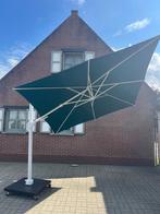 Nieuw parasol 3m met graniet voet op wielen, Jardin & Terrasse, Zweefparasol, Ophalen