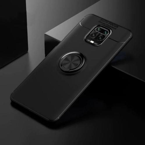 Xiaomi Redmi Note 7 Hoesje met Metalen Ring  - Auto Focus, Télécoms, Téléphonie mobile | Housses, Coques & Façades | Marques Autre