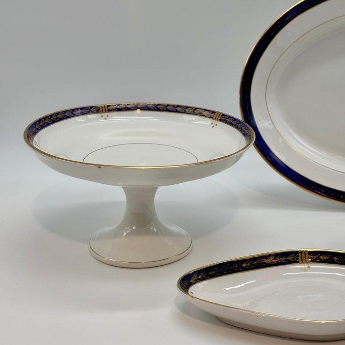 Boch Frères, La Louvière - Plateau (4) - Faïence, Émail, Antiek en Kunst, Antiek | Glaswerk en Kristal