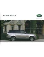 2016 RANGE ROVER HARDCOVER BROCHURE DUITS, Boeken, Ophalen of Verzenden, Nieuw