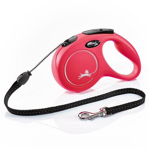 Flexi classic touw 8meter rood S, Dieren en Toebehoren, Hondenhalsbanden en Penningen, Nieuw