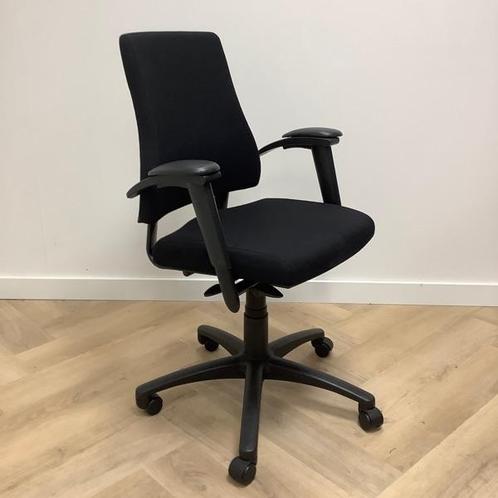 Tweedehands BMA Axia Ergo- bureaustoel, zwart, Huis en Inrichting, Bureaustoelen, Bureaustoel, Zwart, Gebruikt, Ergonomisch