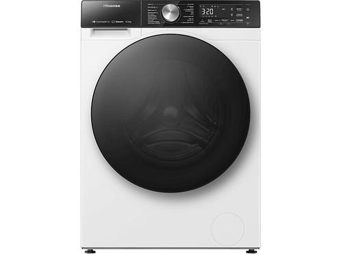 Hisense - Wasmachine Voorlader - 10.5 kg - Wit, Elektronische apparatuur, Wasmachines, 95 cm of meer, 1200 tot 1600 toeren, Nieuw