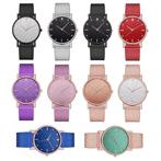 Horloge Kwarts Dames - Luxe Anoloog Uurwerk voor Vrouwen, Verzenden, Nieuw, HEZHUKEJI
