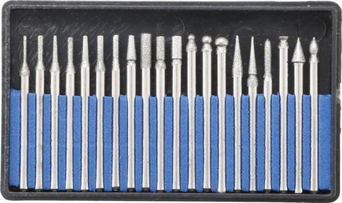 Bgs Technic Diamant slijp- en freesgereedschap 20-dlg, Auto diversen, Autogereedschap, Verzenden