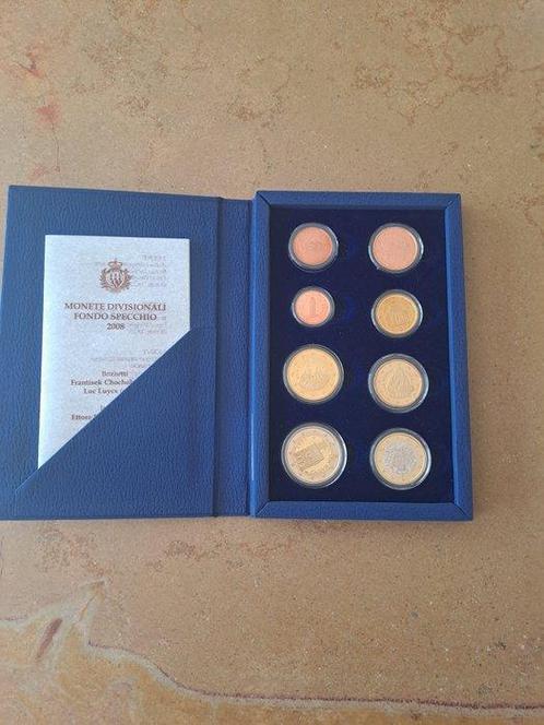 San Marino. Proof Set 2008 (Zonder Minimumprijs), Postzegels en Munten, Munten | Europa | Euromunten