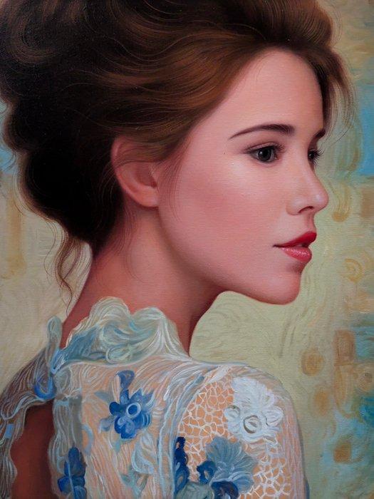 Wilhem VON KALISZ (XX-XXI) - Ophelia, Antiquités & Art, Art | Peinture | Classique