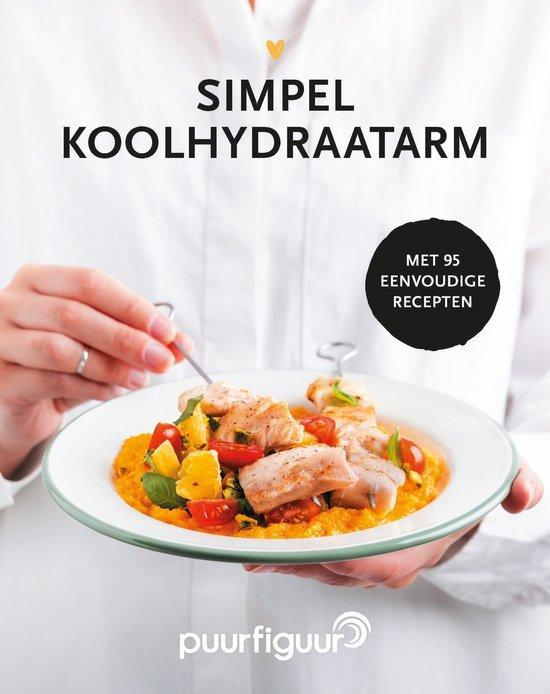 PuurFiguur - Simpel Koolhydraatarm (hardcover boek +, Boeken, Kinderboeken | Jeugd | 13 jaar en ouder, Zo goed als nieuw, Verzenden