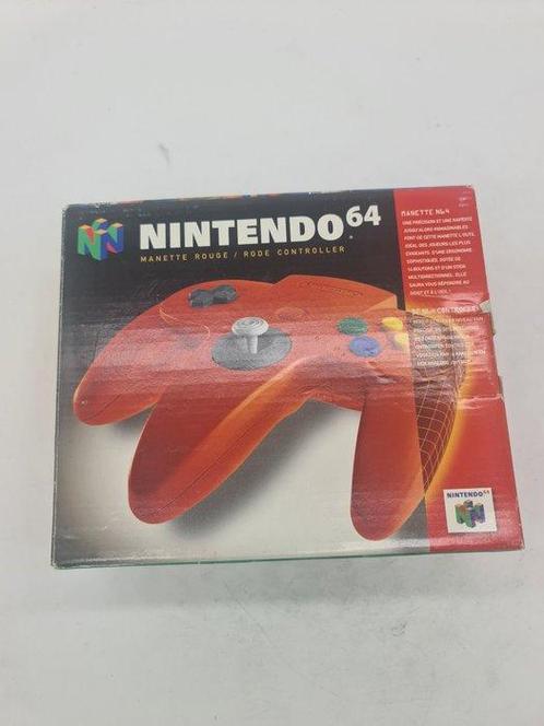 Nintendo - Nintendo 64 - N64 Official Red Controller, Games en Spelcomputers, Spelcomputers | Overige Accessoires