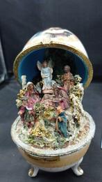 Gennaro Corona - Kerststal in Miniatura - Porseleinen ei met, Nieuw