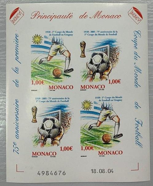 Monaco 2004 - Monaco, Yvert nr. 2465/6, Wereldbeker voetbal,, Postzegels en Munten, Postzegels | Europa | Frankrijk