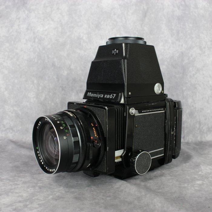 Mamiya RB67 + Mamiya-Sekor C 4.5/65mm | 120 / medium formaat, Audio, Tv en Foto, Fotocamera's Analoog