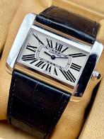 Cartier - Tank Divan XL - - 2600 - Unisex - 2011-heden, Handtassen en Accessoires, Horloges | Heren, Nieuw