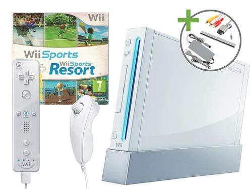 Nintendo Wii Starter Pack - Wii Sports + Wii Sports Resort, Games en Spelcomputers, Spelcomputers | Nintendo Wii, Verzenden