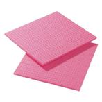 Sponsdoekje rood | 10 stuks | Cellulose/Polyester |, Verzenden, Nieuw in verpakking