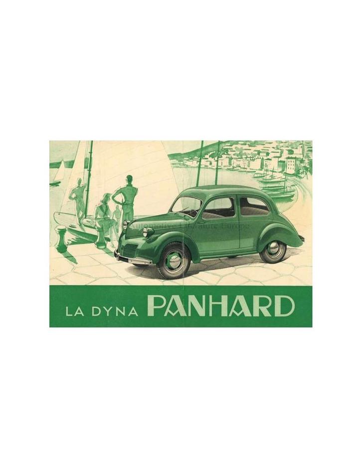 1948 PANHARD DYNA FLYER FRANS, Boeken, Auto's | Folders en Tijdschriften