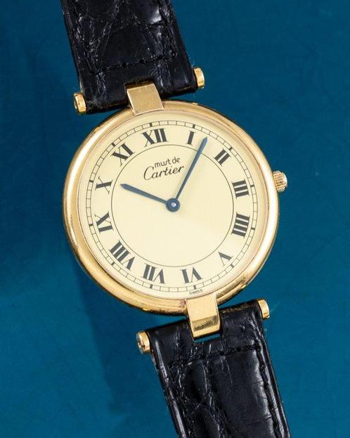 Cartier - Must de Cartier Vendome - Zonder Minimumprijs -, Handtassen en Accessoires, Horloges | Heren