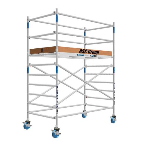 ASC Rolsteiger 135 x 4.2 mtr werkhoogte, Doe-het-zelf en Bouw, Steigers, Rolsteiger of Kamersteiger, Nieuw, 2 tot 5 meter, Verzenden