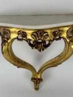 Wanddecoratie - Italië - Een vergulde muurconsole