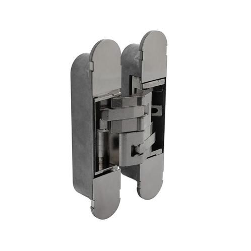 Scharnier 160x32mm onzichtbaar nikkel 3D verstelbaar, Bricolage & Construction, Serrurerie de bâtiment & Dispositif de fermeture