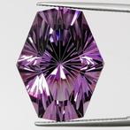 Violet Amethist - 34.03 ct - Instituto Gemólogico Español, Handtassen en Accessoires, Edelstenen, Nieuw