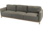 4 Seasons Outdoor Yara loungebank met geborsteld teak, Tuin en Terras, Nieuw