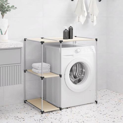 vidaXL Opbergrek voor boven wasmachine 87x55x90,5cm ijzer, Huis en Inrichting, Badkamer | Badtextiel en Accessoires, Nieuw, Verzenden