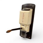 PeDe - Koffiemolen - Hout, Metaal, Glas - Wand koffiemolen, Antiek en Kunst