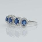 Bague déternité - 14 carats Or blanc - 1.76ct. tw. Saphir -