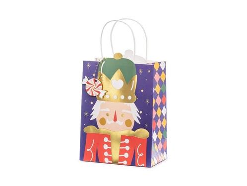 Cadeautasje Notenkraker 25cm, Hobby en Vrije tijd, Feestartikelen, Nieuw, Verzenden