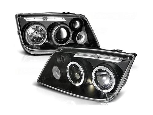 Angel Eyes koplamp units Black geschikt voor VW Bora, Auto-onderdelen, Verlichting, Nieuw, Volkswagen, Verzenden