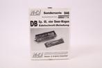 M+D Modell H0 - 046 - Modeltrein goederenwagonset (1) - Vier, Nieuw