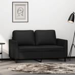 vidaXL Tweezitsbank 120 cm kunstleer zwart, Huis en Inrichting, Verzenden, Nieuw