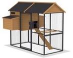 MaxxPet Kippenhok hout-metaal 223x173x165cm (Kippenhokken), Ophalen of Verzenden, Nieuw
