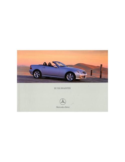 2001 MERCEDES BENZ SLK BROCHURE NEDERLANDS, Boeken, Auto's | Folders en Tijdschriften