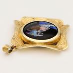 Pendentif - 14 carats Or jaune - Email Dart