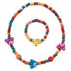 Fako Bijoux® - Kinderketting en Armband - Beertjes, Verzenden, Nieuw