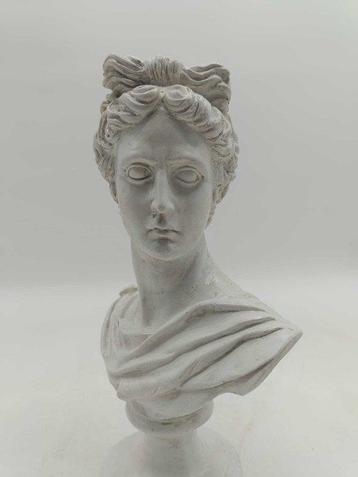 sculptuur, Busto di Apollo - 31 cm - marmerstof beschikbaar voor biedingen