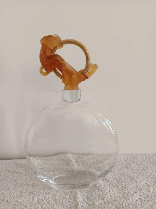 Daum - Vaas - Glas, Kristal - Flacon Singe, Antiek en Kunst, Antiek | Meubels | Tafels