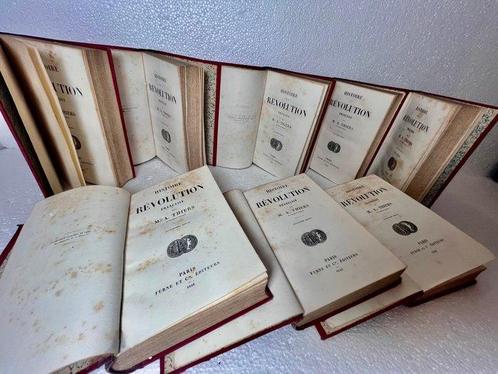 M. A. Thiers - Histoire de la Révolution Française – 8, Antiek en Kunst, Antiek | Boeken en Manuscripten