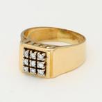 Ring - 18 karaat Geel goud Diamant (Natuurlijk), Handtassen en Accessoires, Ringen, Nieuw