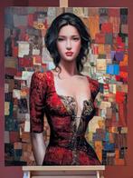 Wilhem VON KALISZ (XX-XXI) - Astrae (XL size), Antiek en Kunst, Kunst | Schilderijen | Modern