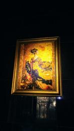 Amber Angel - Geisha Relief picture - Baltic Amber - Nieuwe, Verzamelen